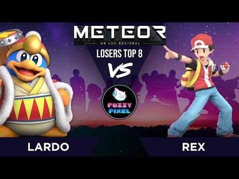 Lardo (King Dedede) vs Rex (Pokemon Trainer, Greninja) - Losers Top 8 - METEOR 3