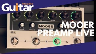 Video thumbnail for Mooer Preamp Live | Review by Guitar Interactive Magazine