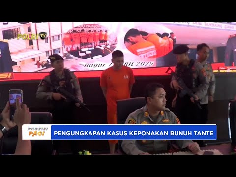 POLRESTA BOGOR KOTA AMANKAN PELAKU PEMBUNUH TANTE