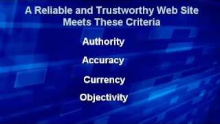 Evaluating Web Pages Tutorial