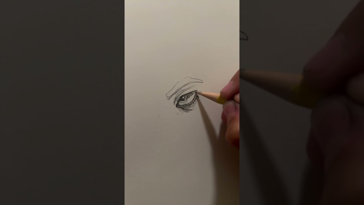 Quick eye drawing! #art #drawing #anime #sketch #comedy #eye #sketch #artist #FERU