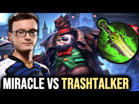 MIRACLE Pos1 Pudge destroyed Trashtalker with Ethereal Blade Build