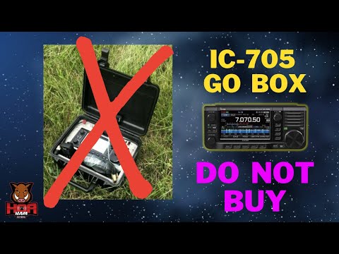 IC-705 Go Box:  DO NOT BUY This One