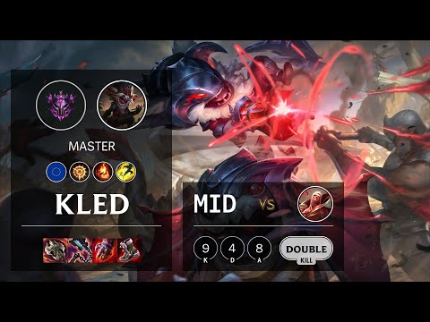 Kled Mid vs Vladimir - EUW Master Patch 11.1