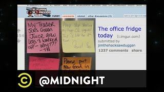 Fridge Notes - The Most Efficient Means of Communication - @midnight with Chris Hardwick