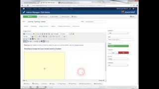 Inserting a video into a joomla article or module
