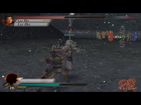 Dynasty warriors 4 | Battle of Hu Lao Gate | Vs Lu Bu