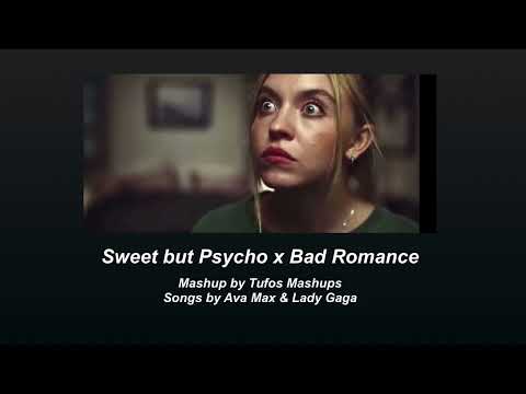 Sweet but Psycho x Bad Romance (slowed and reverb + deepened)