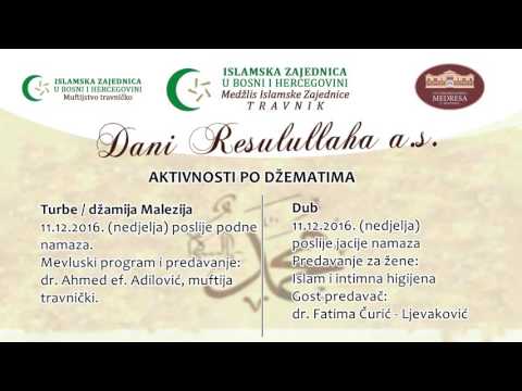 IZ u BiH - MIZ TRAVNIK - DANI RESULULLAHA A. S. - PROGRAM 11. decembra - MTV IGMAN
