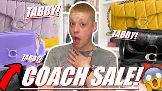 MASSIVE COACH SALE! Finally A Good Sale? Tabby Bags and MORE!