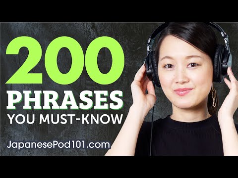 200 Phrases Every Japanese Beginner Must Know