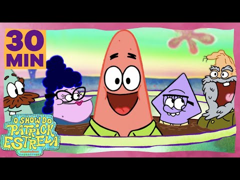O Show do Patrick Estrela | 30 MINUTOS da Família Estrela! | Nickelodeon | Bob Esponja em Português