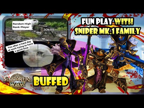 Wanna play POINT BLANK? | Balance Patch | Summoners War Dragunov Convenant Carbine Fun Play