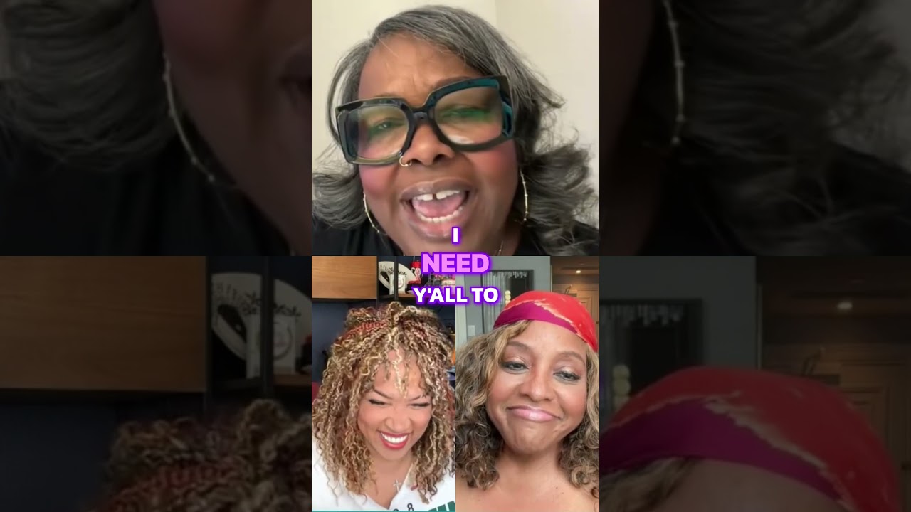 HEY FAMILY (I'm trapped) w/Jackie Fabulous, Sherri Shepherd, Kym Whitley | Two Funny Mamas (CLIP)