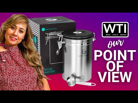 Coffee Gator Silver Coffee Canisters - WTI product video review