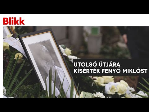 Utolsó útjára kísérték Fenyő Miklóst