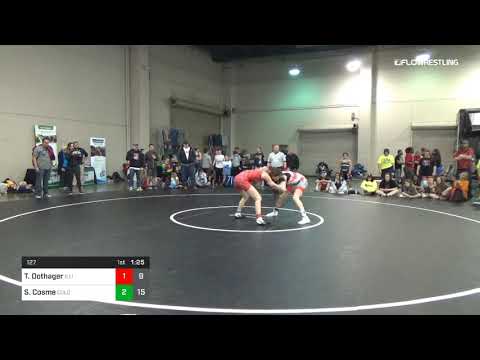 127 Lbs Rr Rnd 3 Taylor Dothager Illinois Dual Vs SaVannah Cosme Colorado Dual