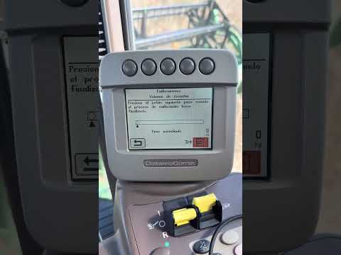Calibración de volumen de cosecha en John Deere 9670