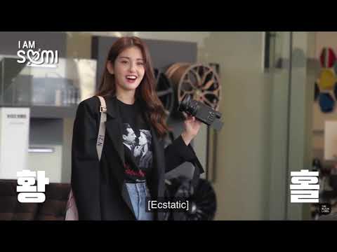 Jeon Somi and her Blacklabel family