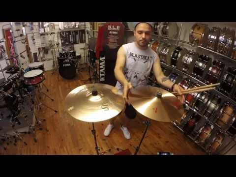 New Zildjian S-series 16" med.thin crash & Paiste 2002 16" crash
