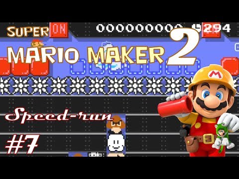 Super Mario Maker 2 - Non-commentary - Rhythm Challenge Gourmet Race