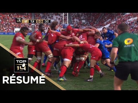 TOP 14 - Résumé Toulon-Castres: 28-27 - J3 - Saison 2018/2019
