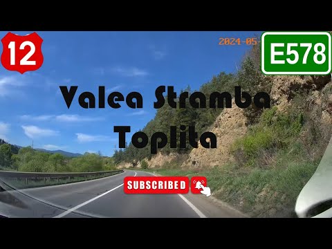 Valea Stramba - Gheorgheni - Lazarea - Platonesti - Toleseni - Moglanesti - Toplita via DN12, E578