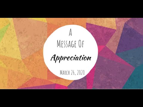 2020-03-26 Dr. Del Rossi - Video to Staff During Pandemic Closure - #1