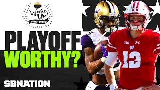 CFB Playoff Contenders On The Edge | Wake Up College Football