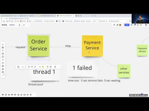Circuit breaker pattern in microservices using hystrix and resiliance4j