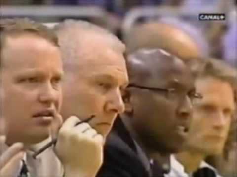 Kobe Bryant (24 2 11) 2001 WCF Gm 4 vs. Spurs Sweeping Tim Duncan