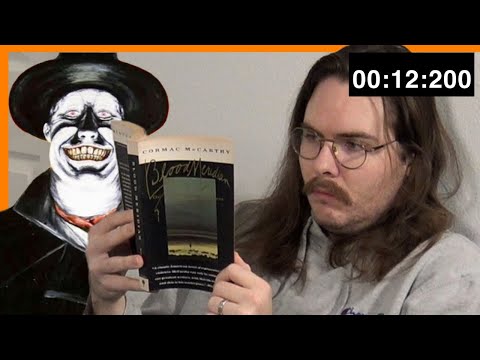 reading blood meridian until something disturbing happens