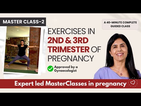 Ejercicios durante el segundo y tercer trimestre del embarazo | Dra. Anjali Kumar | Maitri