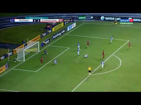 Gol - Paysandu 0x1 Internacional - Copa do Brasil 2019