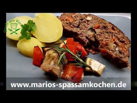 Mediterraner Hackbraten 🍖🌶