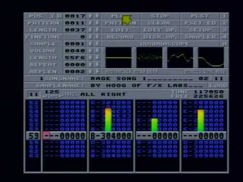 Amiga Music: Rage Song 1 [ProTracker module]
