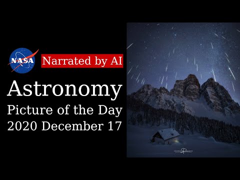 APOD: 2020-12-17 - Gemini's Meteors (Narrated by Joanna)