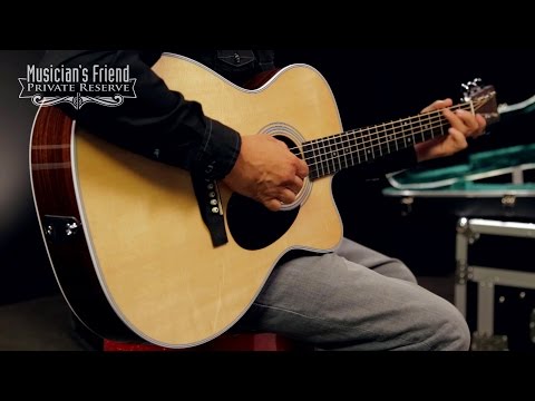 2018 Martin OMC-28E Standard Series Natural w/ Fishman Aura VT Enhance & Original Hardshell Case image 10