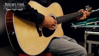 Video thumbnail for Martin OMC-28E Acoustic-Electric Guitar by Musician's Friend