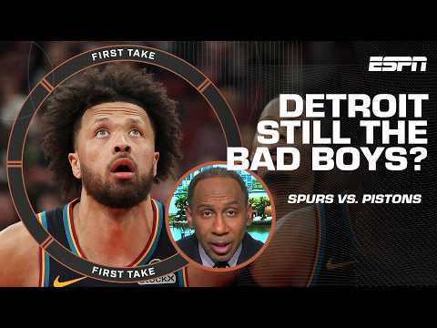 Stephen A. STILL thinks the Pistons are the best team in the league! 👀 | First Take