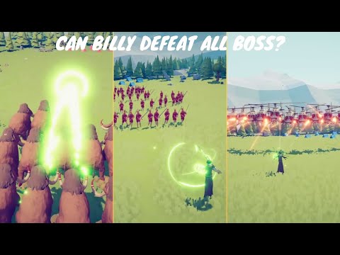 Billy the Hero vs Every Boss - TOTALLY ACCURATE Battle Simulator