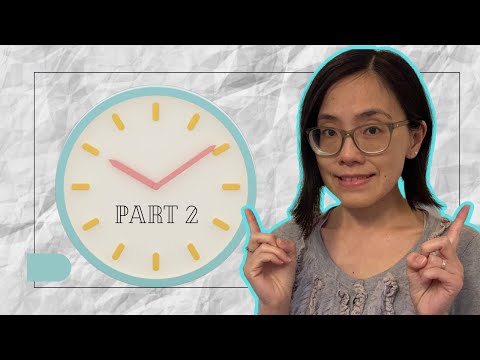 Duration of Time in Cantonese (How long have you been learning Cantonese?)