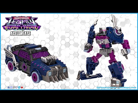 Evil Female Junkion! #Transformers Legacy Evolution Deluxe Anti-Junkion Axelgrease | HNE Toys