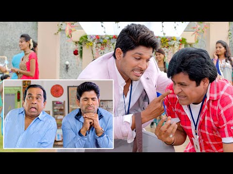 Icon Star Allu Arjun Back 2 Back Comedy Scenes | S/O Of Satyamurthy | Volga Videos