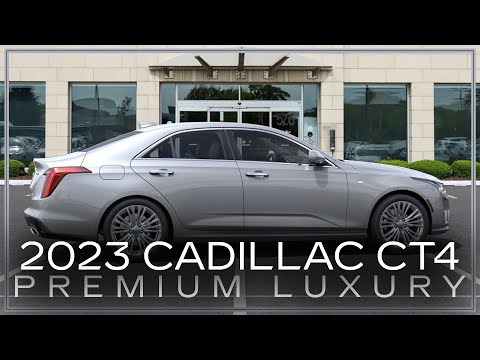 NEW 2023 Cadillac CT4 Premium Luxury | Schaumburg, IL. | Patrick Cadillac