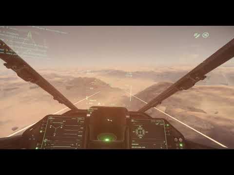 Star Citizen Alpha 3.6 - Atmospheric Dogfighting at Daymar