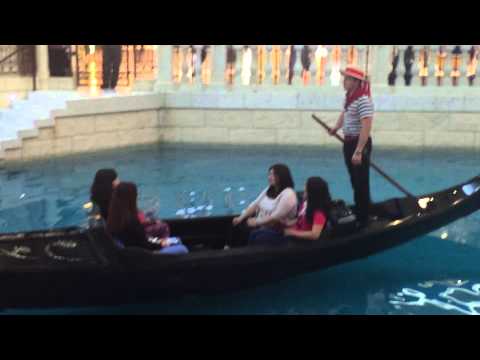 20150621 Gondolier at Grand Canal Shoppes in The Venetian Macao 澳門威尼斯人 大運河購物中心 Part 3