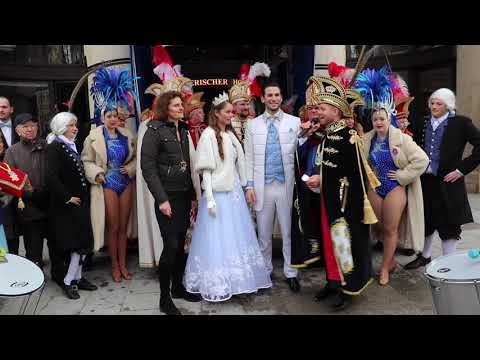 Narrhalla Prinzenpaar 2019: Einzug und Schlüsselübergabe @ Hotel Bayerischer Hof