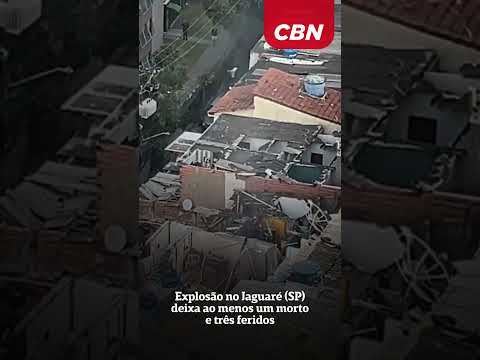 Explosão no Jaguaré (SP) deixa ao menos um morto e três feridos