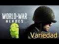 Jugando World War Heroes En Android